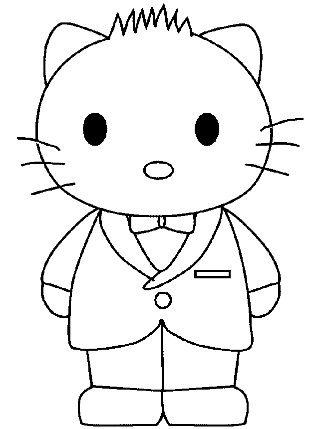 Hello Kitty kolorowanki